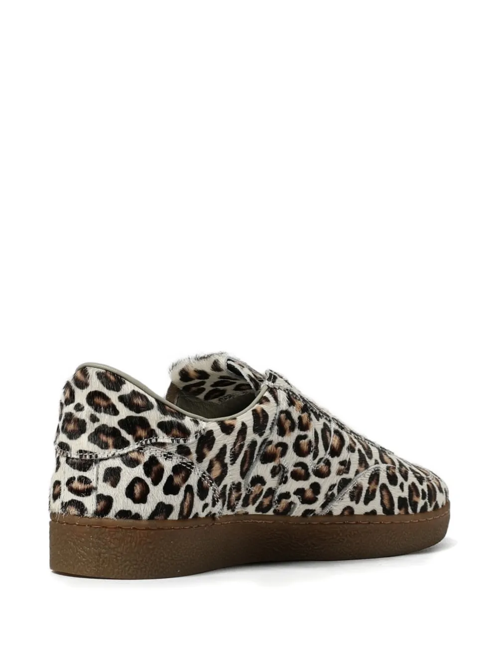 MSGM leopard-print sneakers Beige