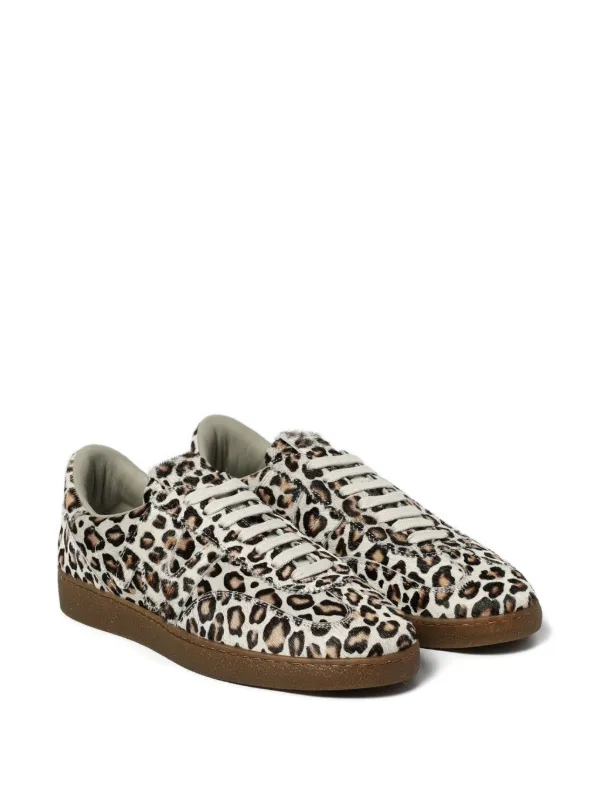 MSGM レオパード スニーカー | ニュートラル | FARFETCH JP