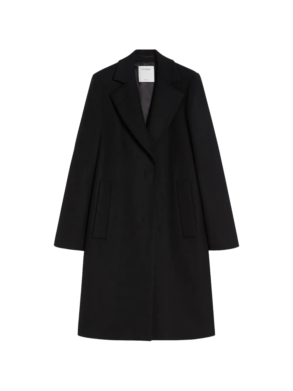 Sportmax Ala pocket coat - Nero