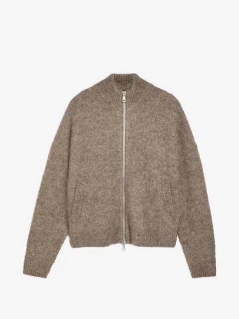 PICANTE zip-up cardigan