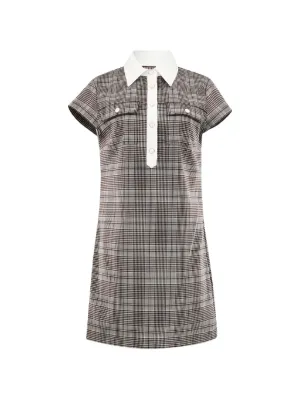 alice + olivia valencia tiered long-sleeve mini dress ALICE + OLIVIA Valencia Tiered Long-Sleeve Mini Dress