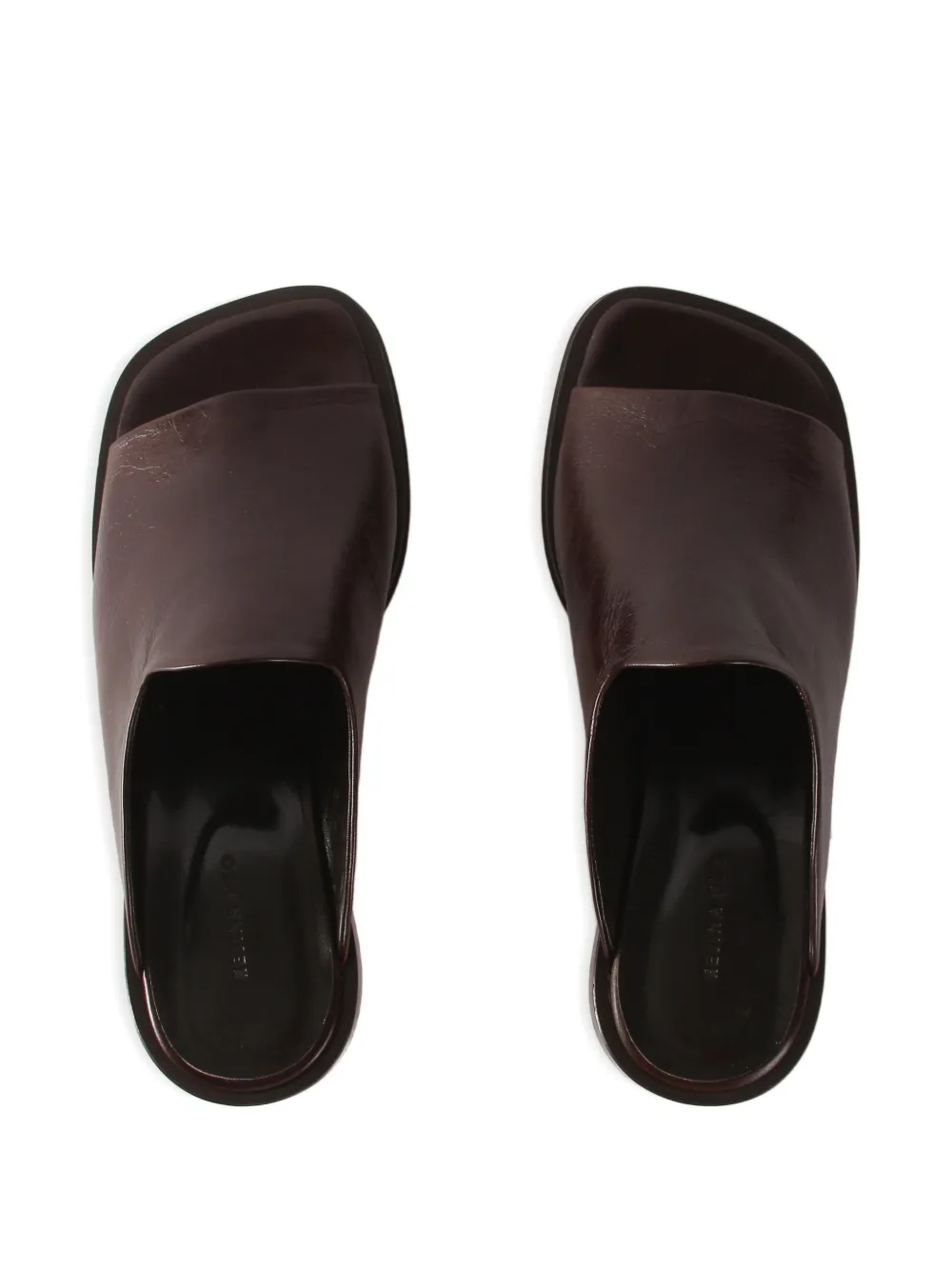 Rejina Pyo Leren muiltjes Bruin