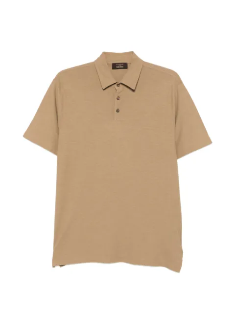 Zanone buttoned polo shirt