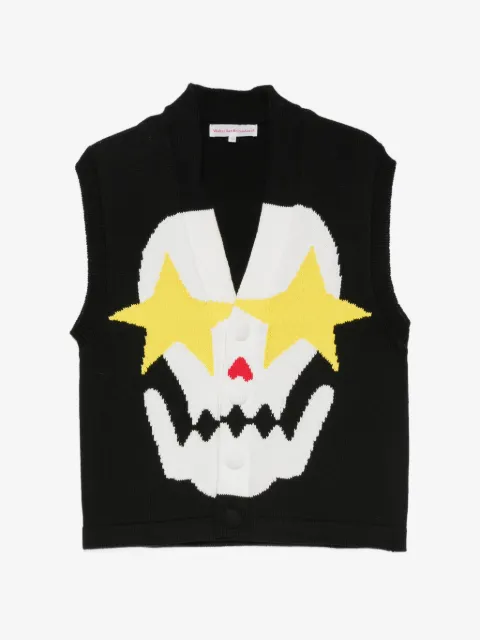 Walter Van Beirendonck chaleco tejido Starry Eyes