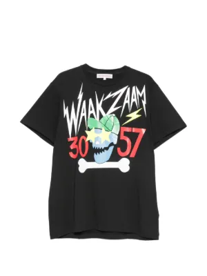 Walter Van Beirendonck Logo Print Cotton T-shirt | Yellow