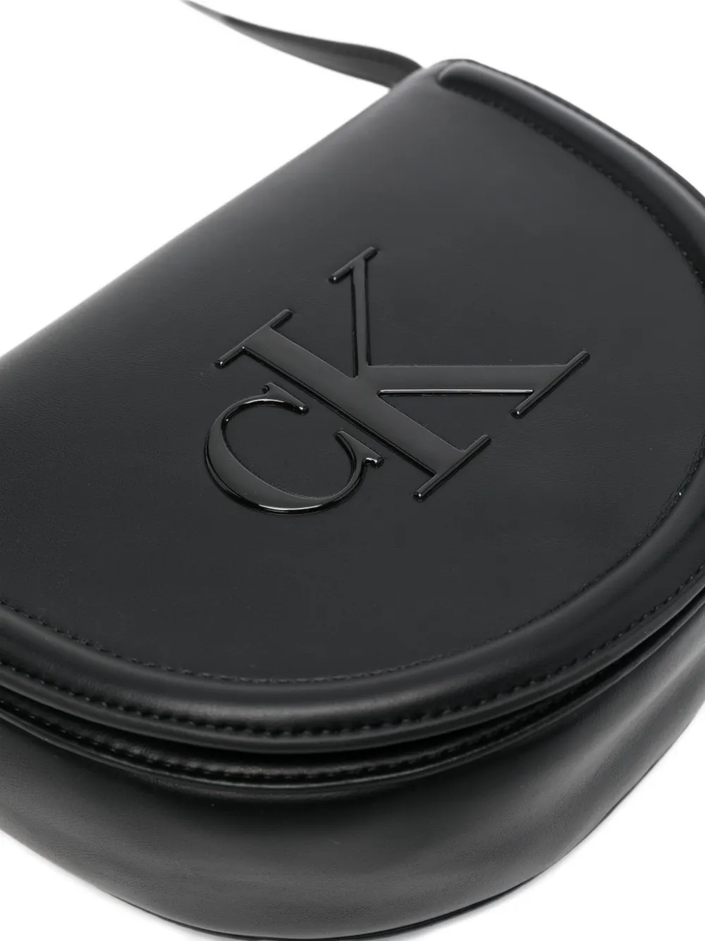 Calvin Klein Crossbodytas met logodetail Zwart