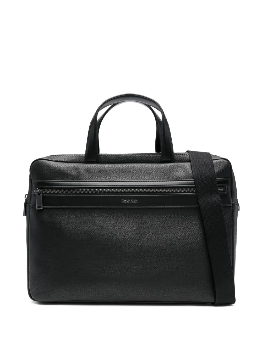Calvin Klein Zip Commuter briefcase - Schwarz