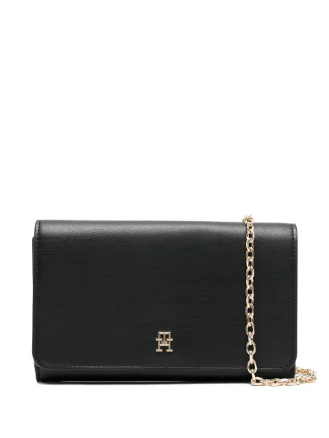 Tommy Hilfiger icon flap clutch bag
