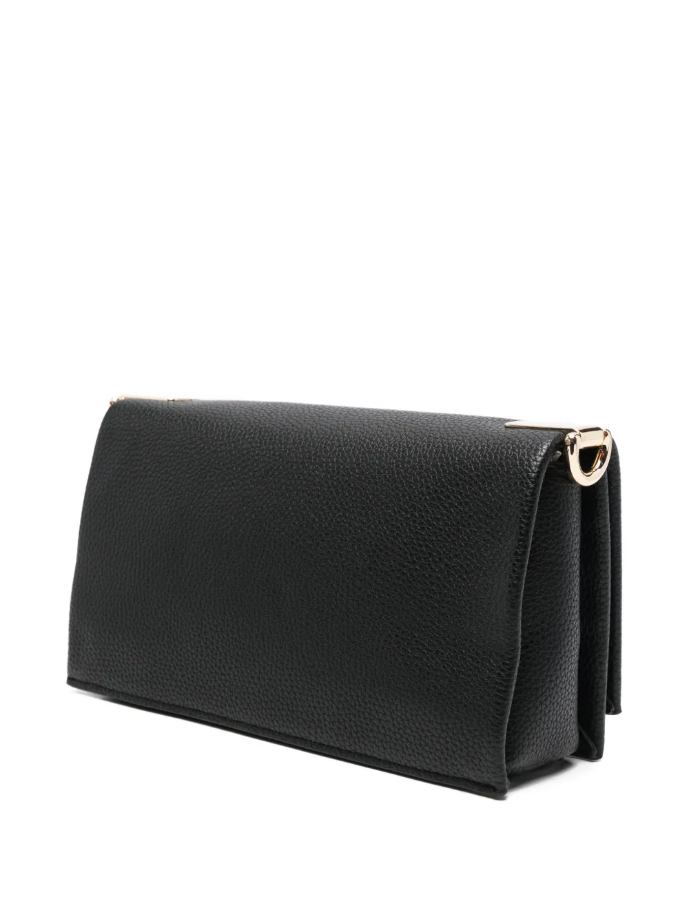  Tommy Hilfiger Logo Clasp Crossover Bag - Black 