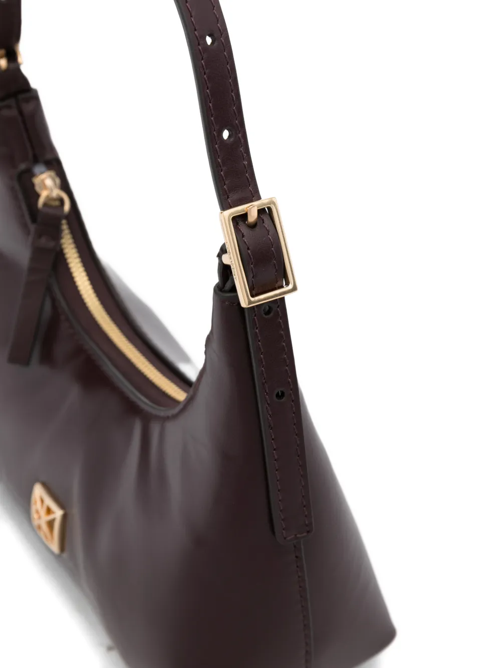 Calvin Klein Kleine schoudertas met logo-embleem Rood