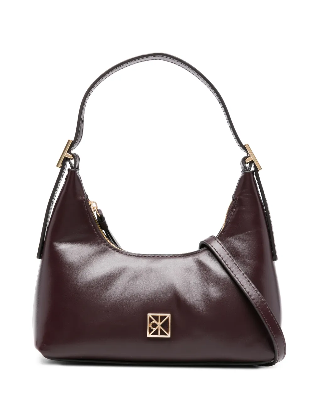 Calvin Klein small logo-emblem shoulder bag - Rosso