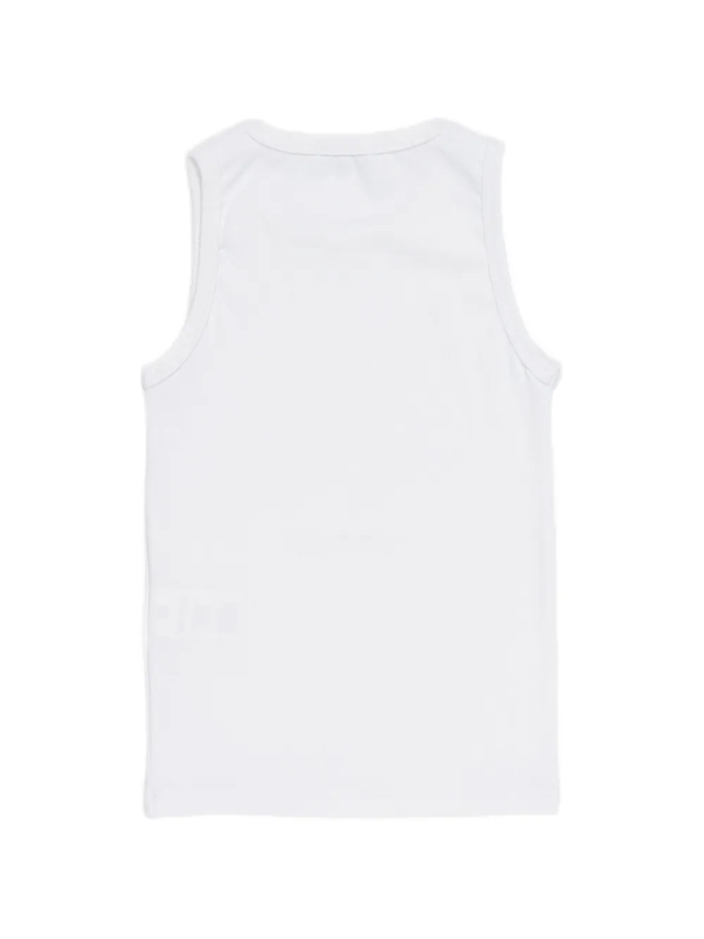 Paolo Pecora Kids Tanktop met ronde hals Wit