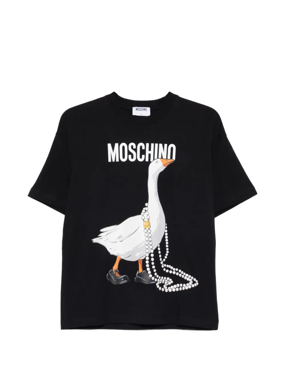 Moschino graphic-print T-shirt - Nero