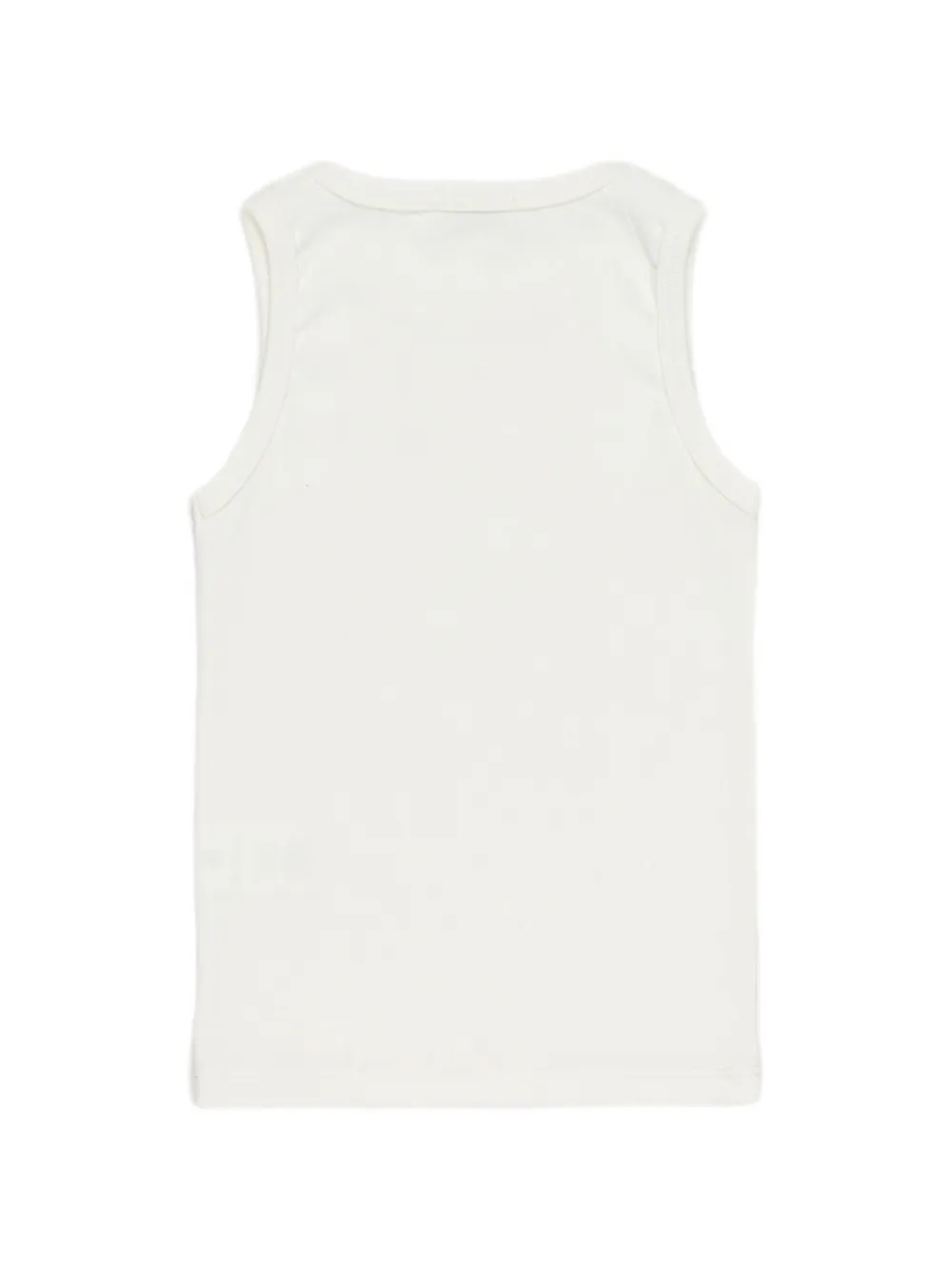  Paolo Pecora Kids Crew-neck Sleeveless Top - Neutrals 