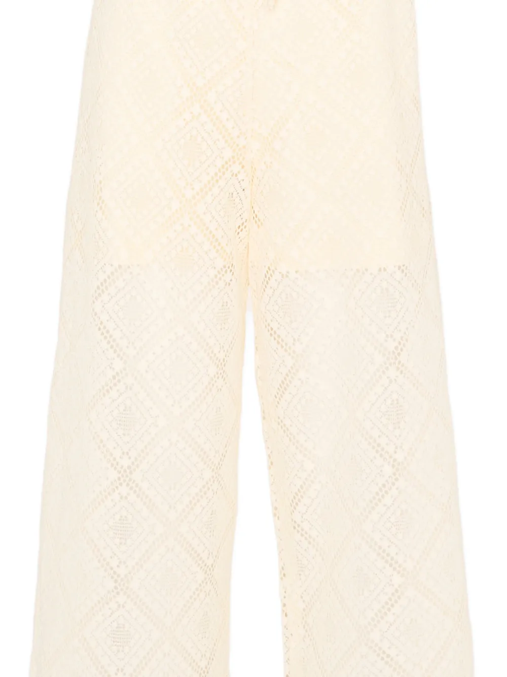  Mayoral Lace-patterned Trousers - Neutrals 