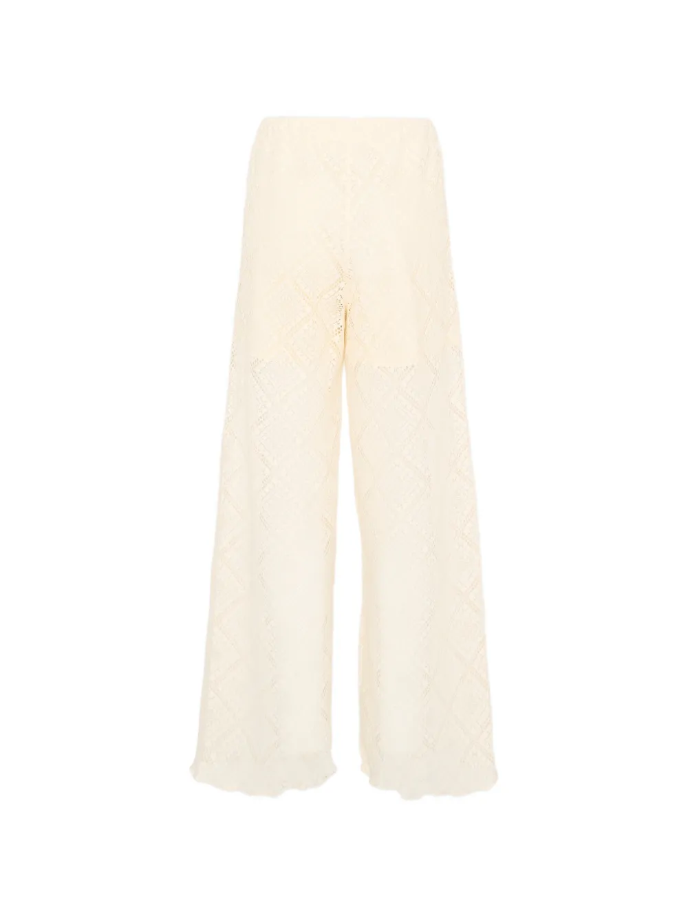  Mayoral Lace-patterned Trousers - Neutrals 