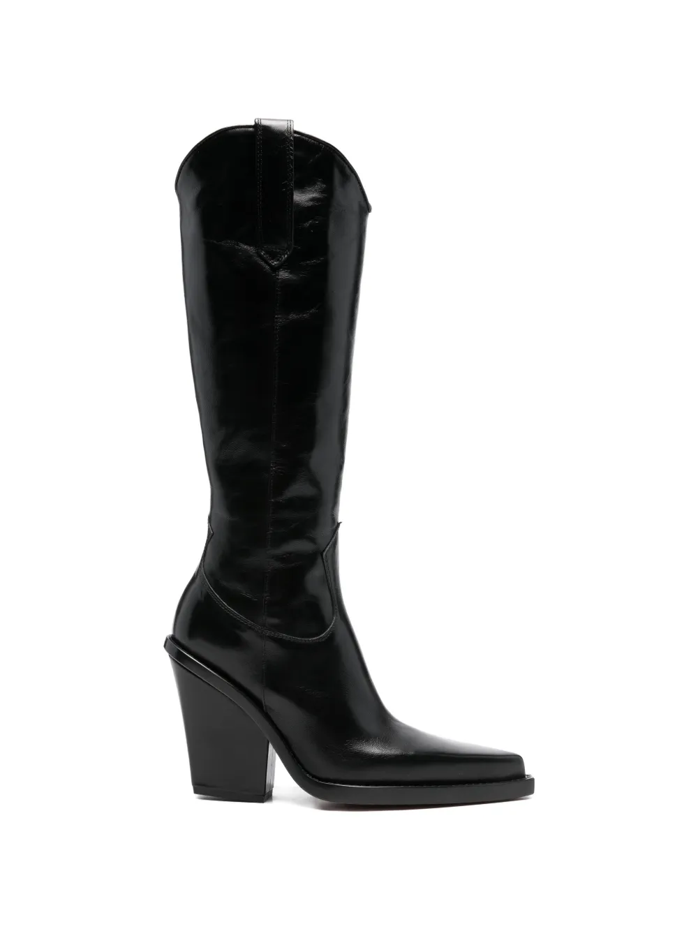 Paris Texas Vegas pointed-toe boots Zwart