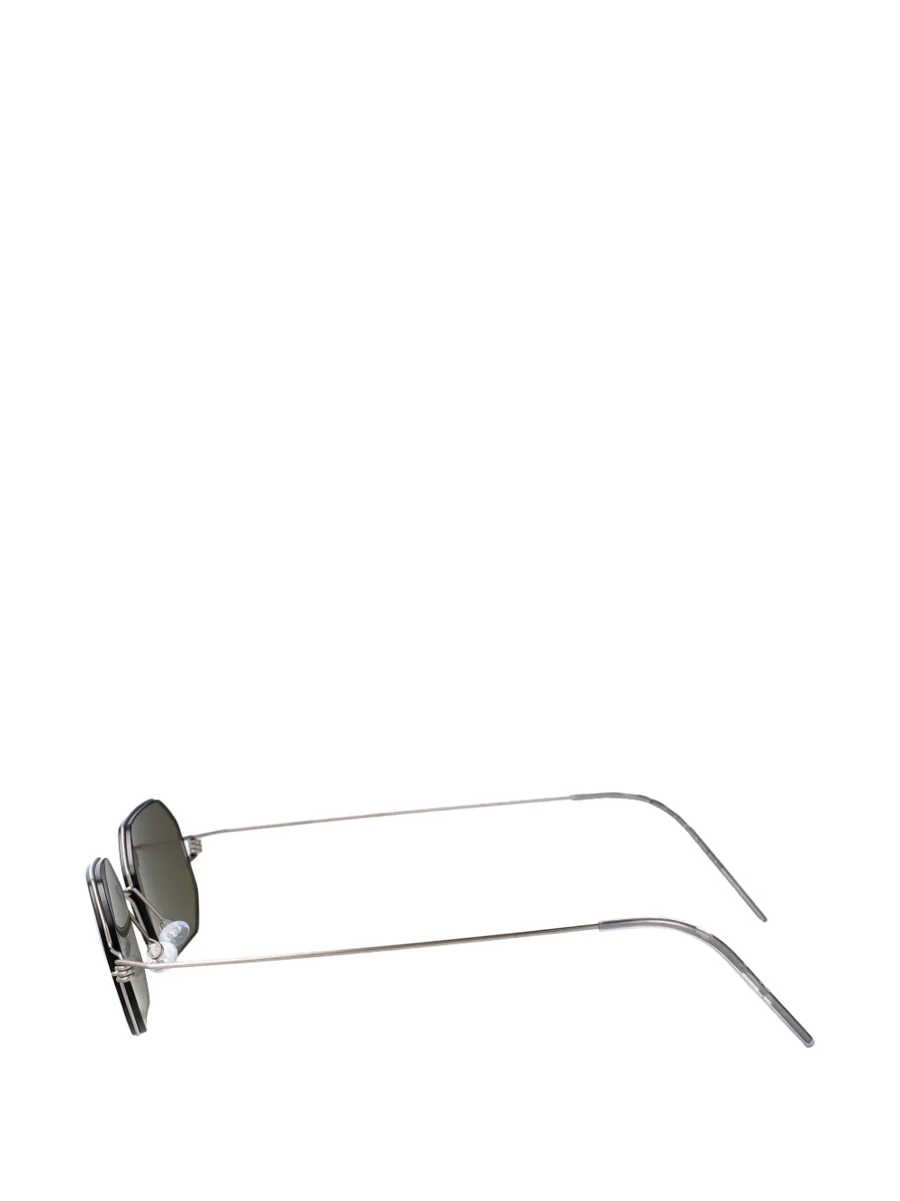  Lindberg Silver Air Rim Geometric-frame Sunglasses 