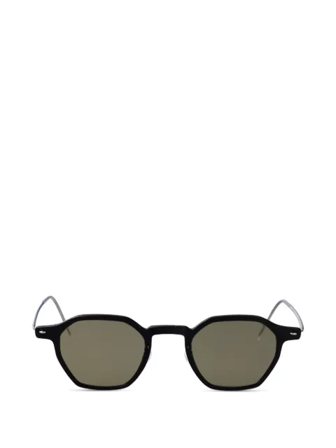 Lindberg geometric-frame sunglasses