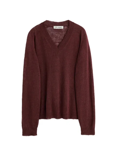 OUR LEGACY Rue V-neck sweater