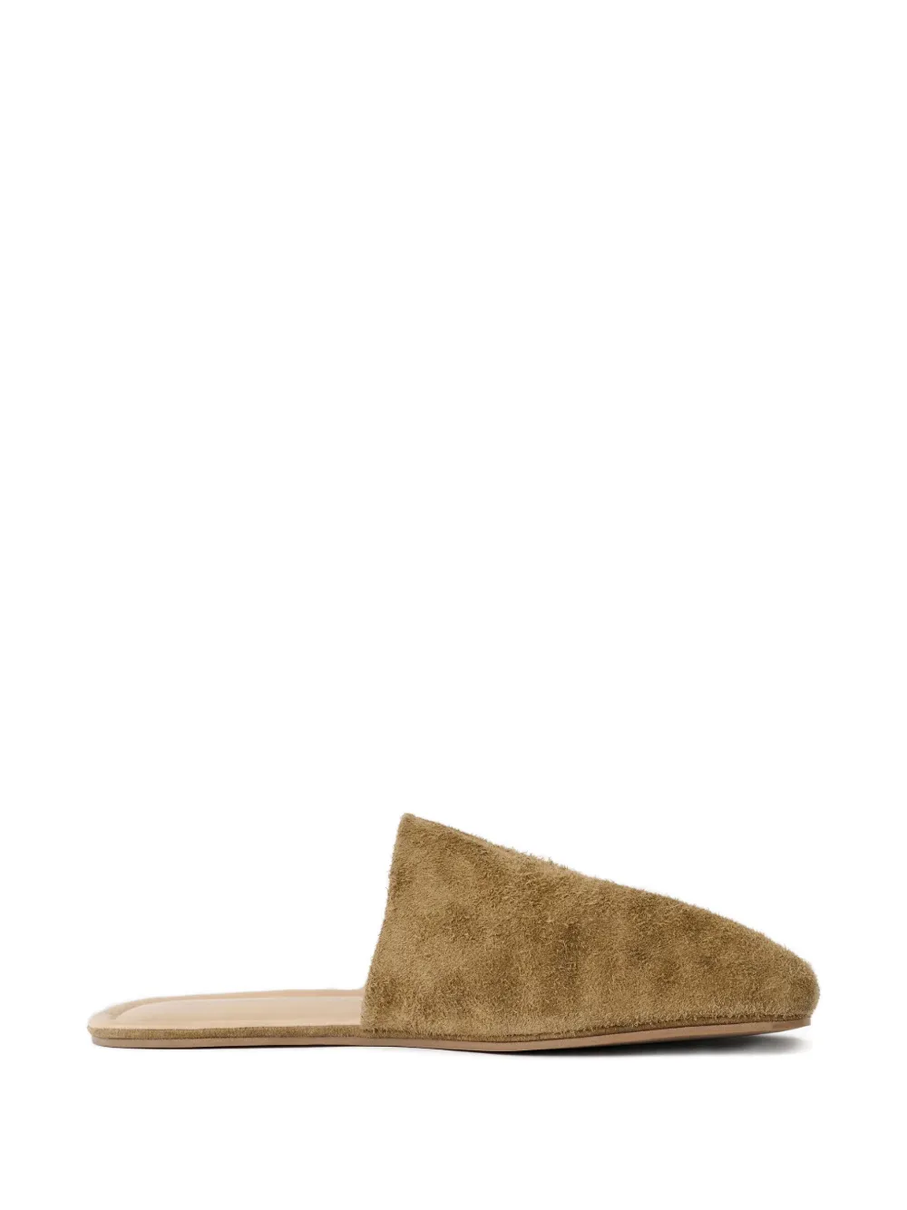 OUR LEGACY speckled suede slippers - Toni neutri