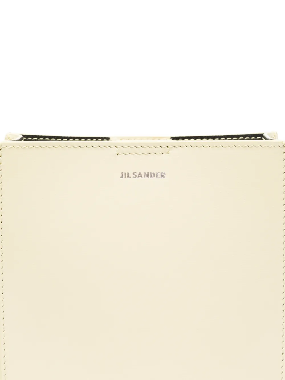 Jil Sander Tangle Fringe kleine crossbodytas Geel