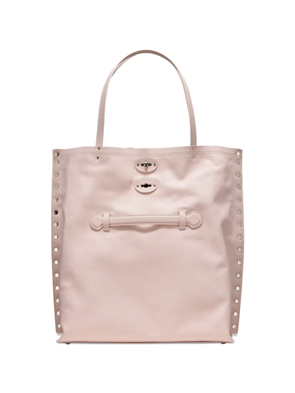 Zanellato medium A'spasso® leather tote bag - Rosa