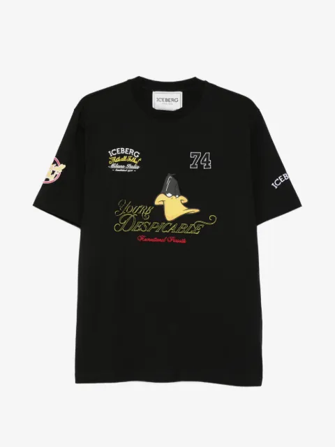Iceberg crewneck graphic T-shirt