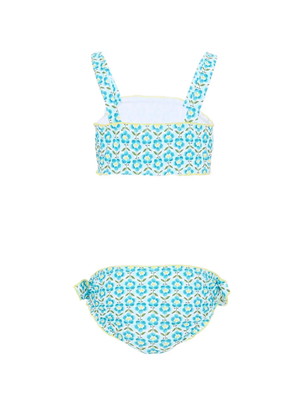  Mayoral Floral-print Bikini Set - Blue 