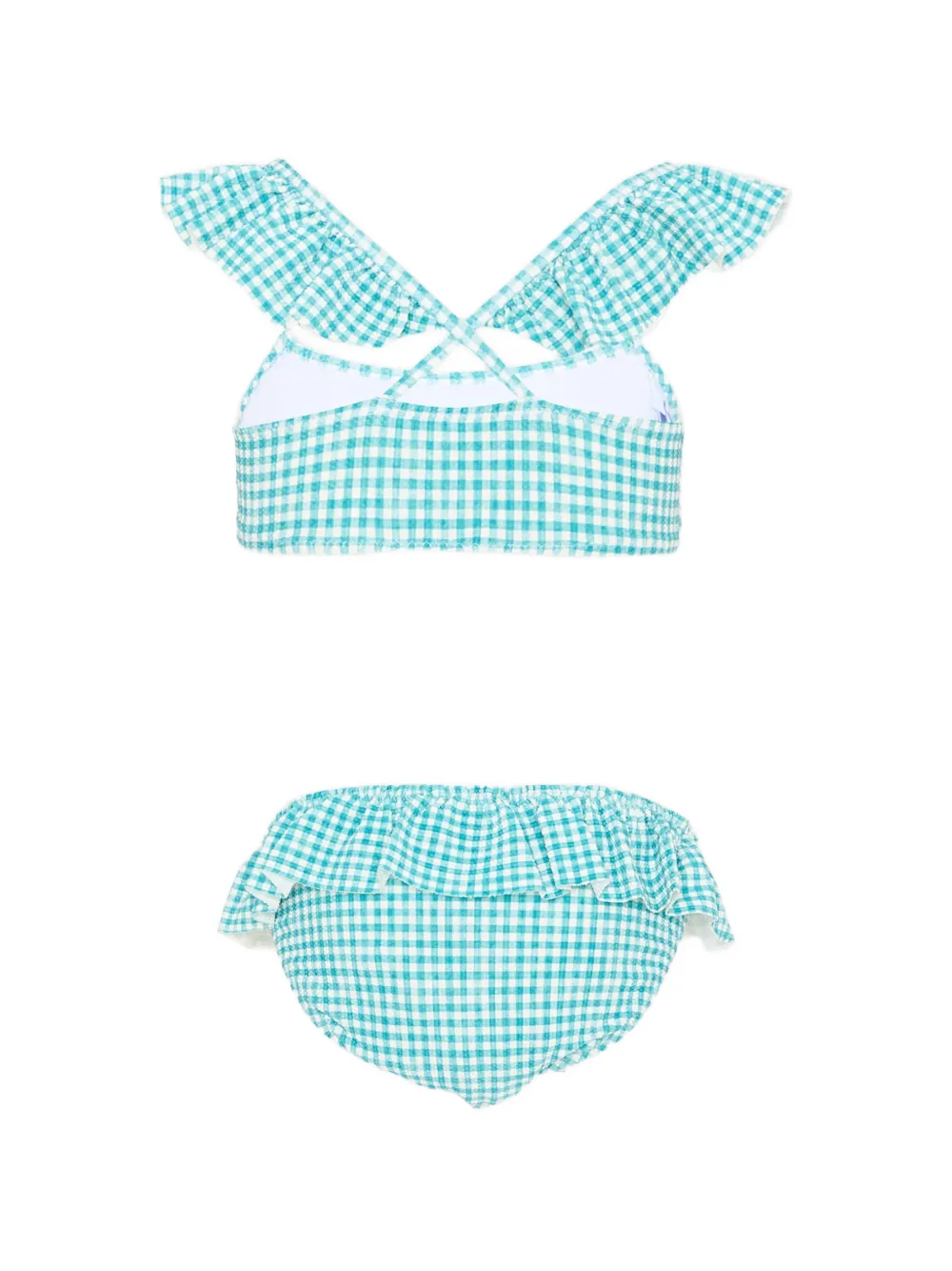  Mayoral Bikini A Cuadros Gingham - Azul 