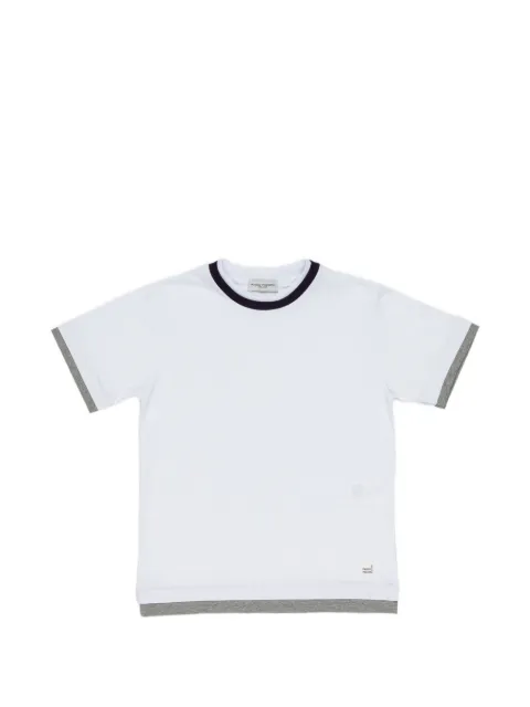 Paolo Pecora Kids t-shirt à design superposé