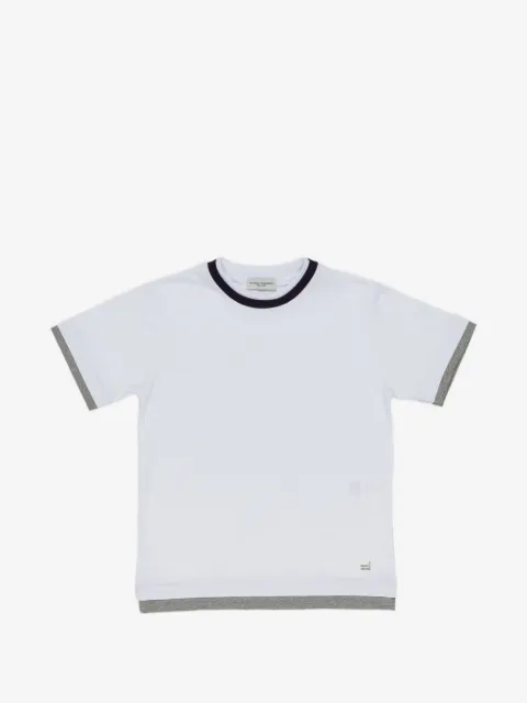 Paolo Pecora Kids t-shirt à design superposé
