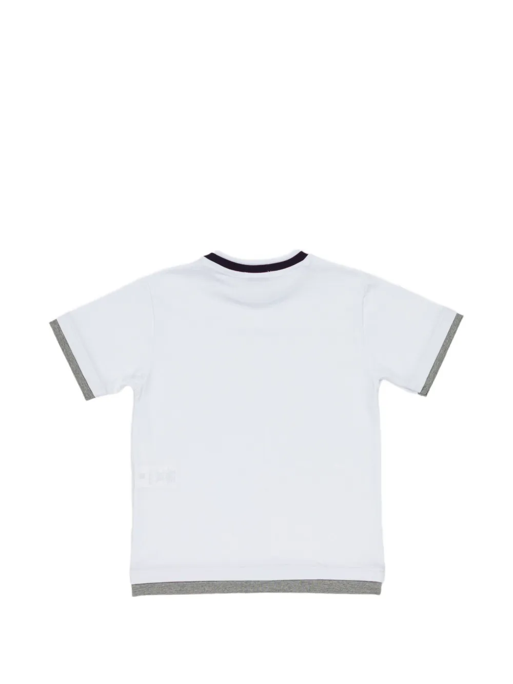 Paolo Pecora Kids Gelaagd T-shirt Wit