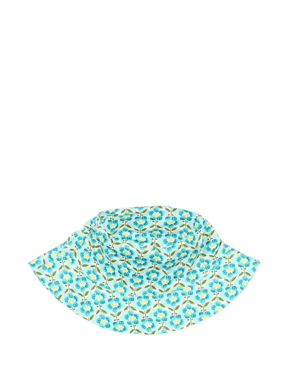 Mayoral Zonnehoed met bloemenprint Blauw