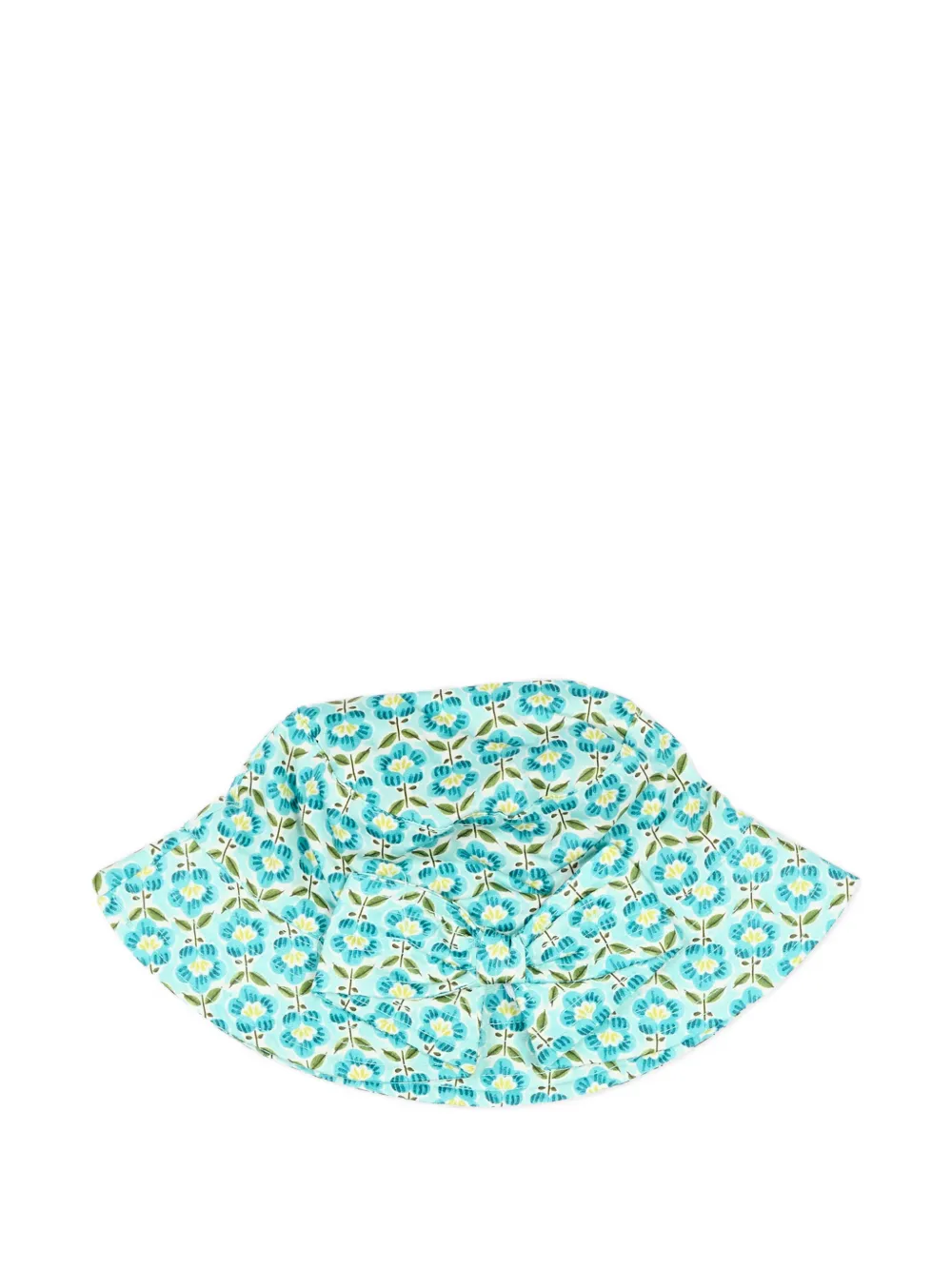 Mayoral Zonnehoed met bloe print Blauw