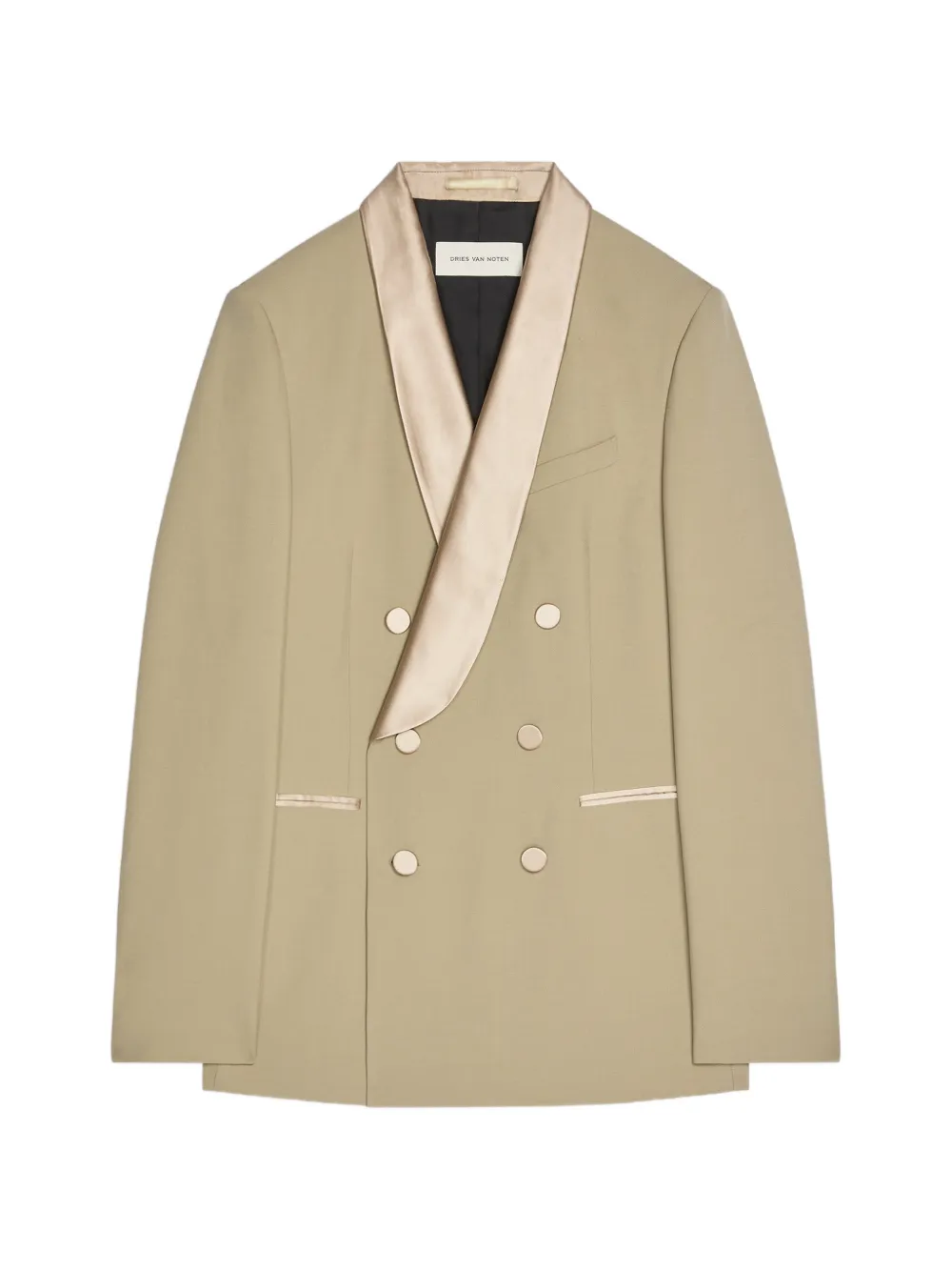 DRIES VAN NOTEN Blazer doppiopetto - Toni neutri