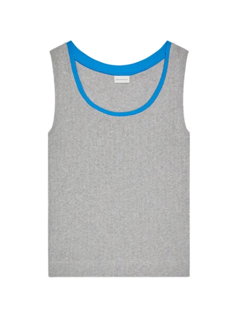 DRIES VAN NOTEN cotton tank top