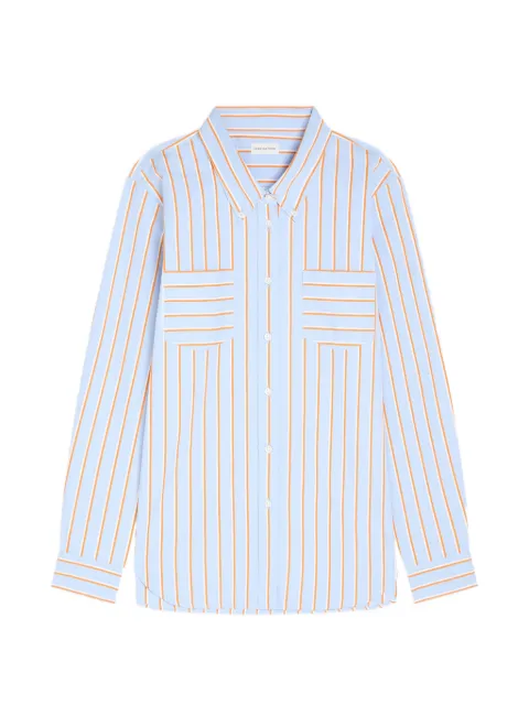 DRIES VAN NOTEN striped cotton shirt