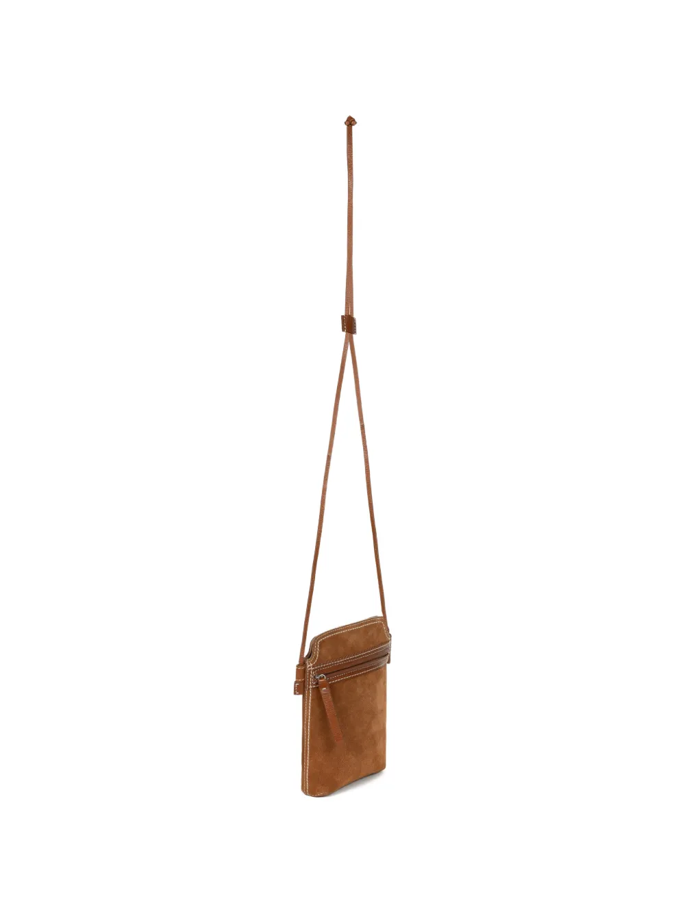 suede phone pouch