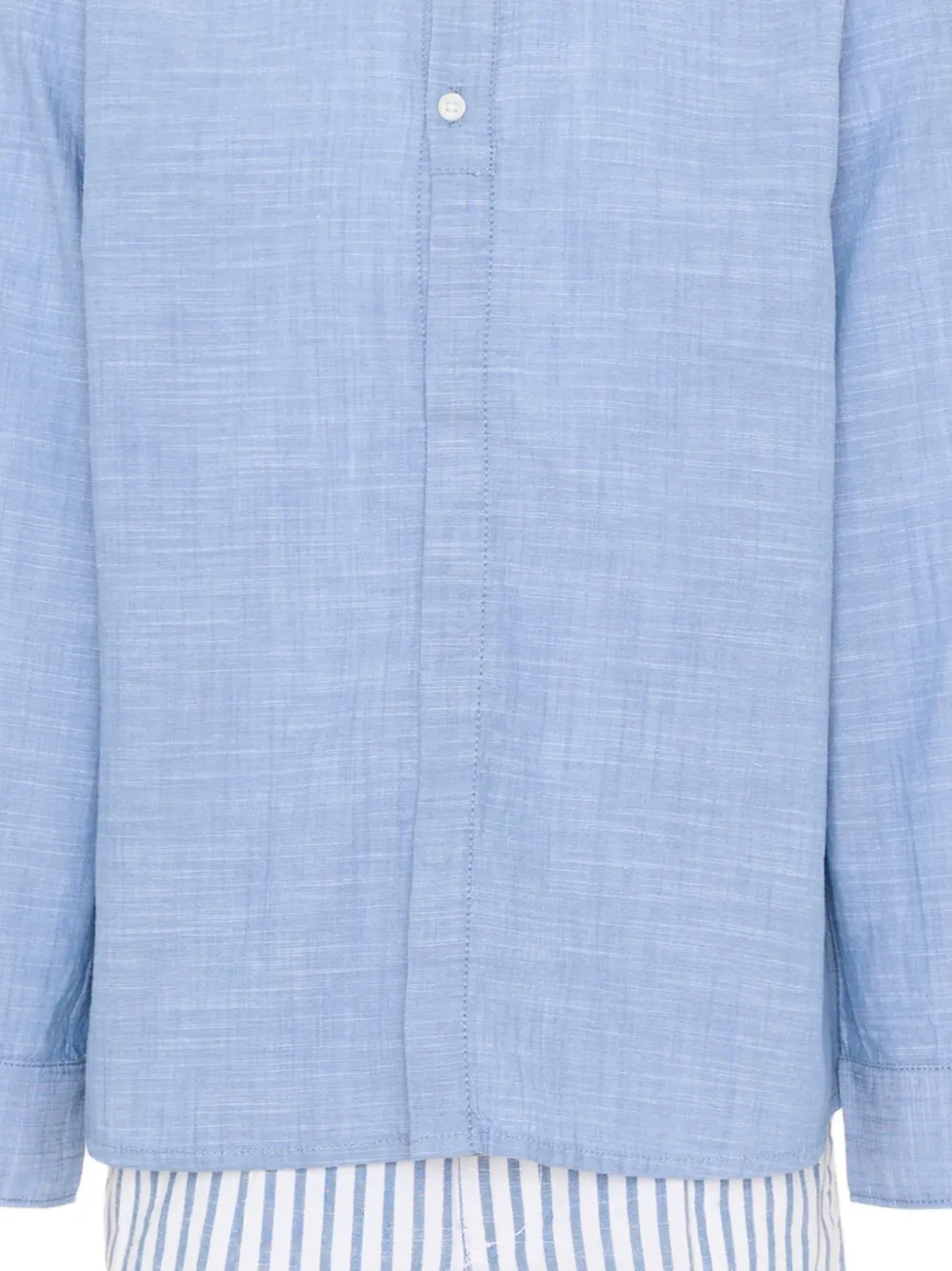  Mayoral Striped Cotton Shorts Set - Blue 