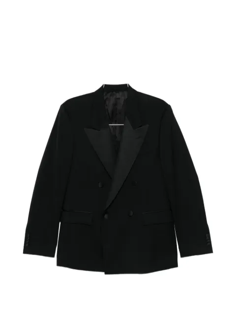 Lardini peaked-lapel double-breasted jacket