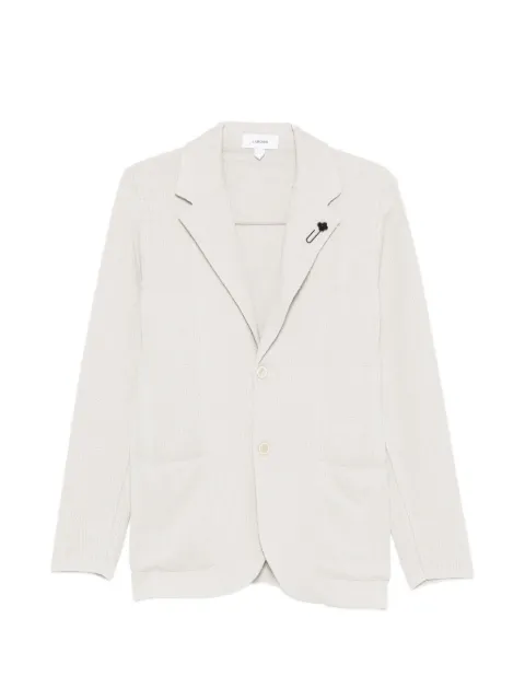 Lardini notched patch pocket jacket