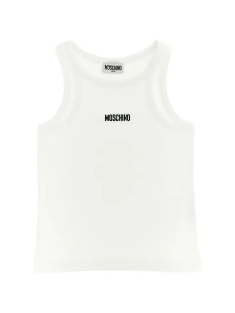 Moschino Kids camiseta con letras del logo