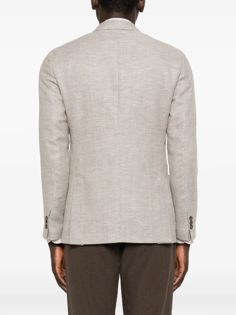 Lardini Blazer met klepzak Grijs