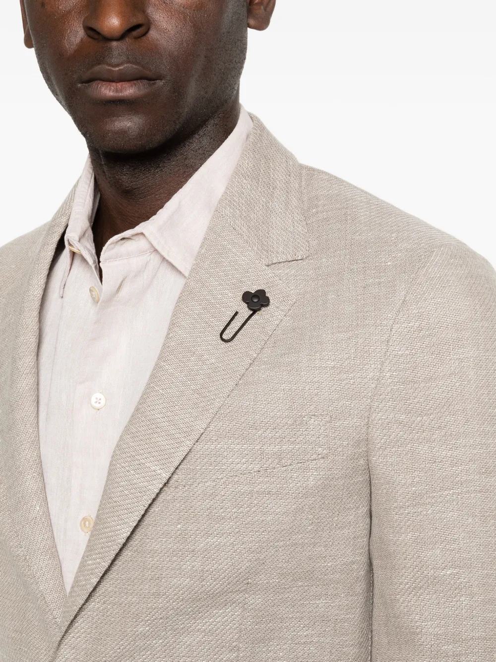 Lardini Blazer met klepzak Grijs