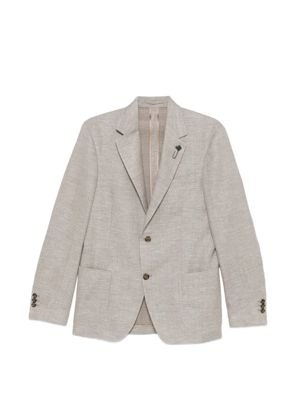 Lardini flap-pocket blazer - Grigio