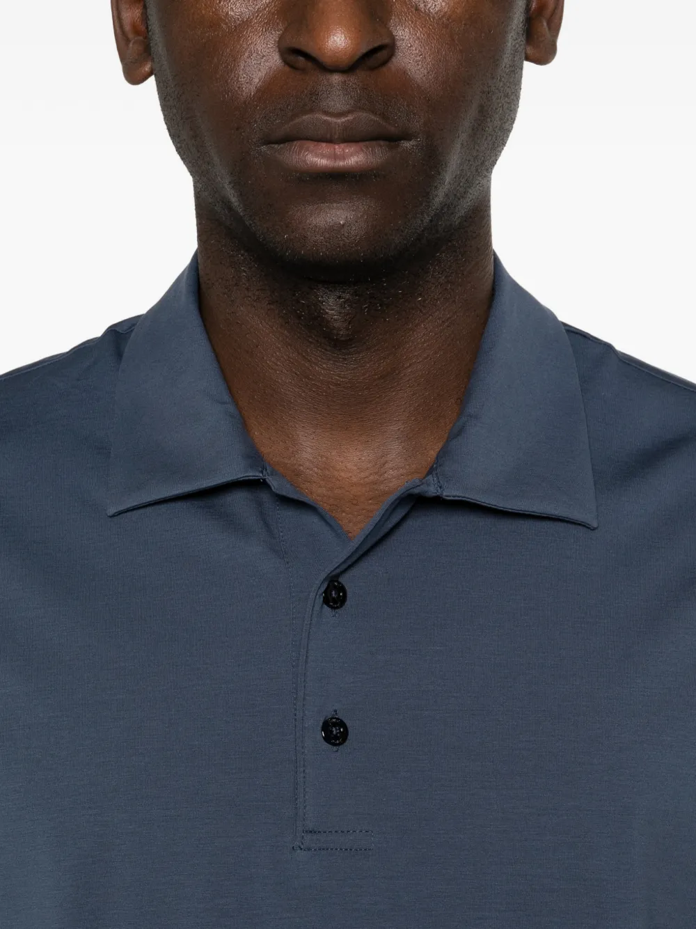Herno Poloshirt met korte mouwen Blauw