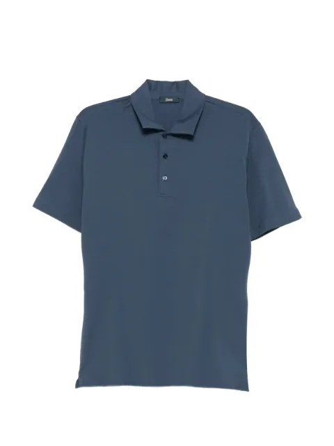 Herno short-sleeve polo shirt