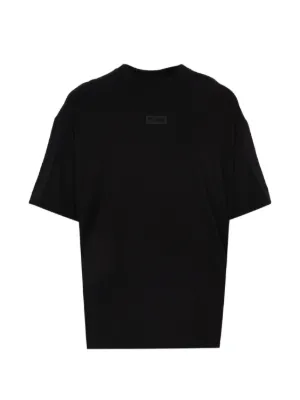 Comme Des Garçons Shirt アシンメトリージップ Tシャツ | ブラック
