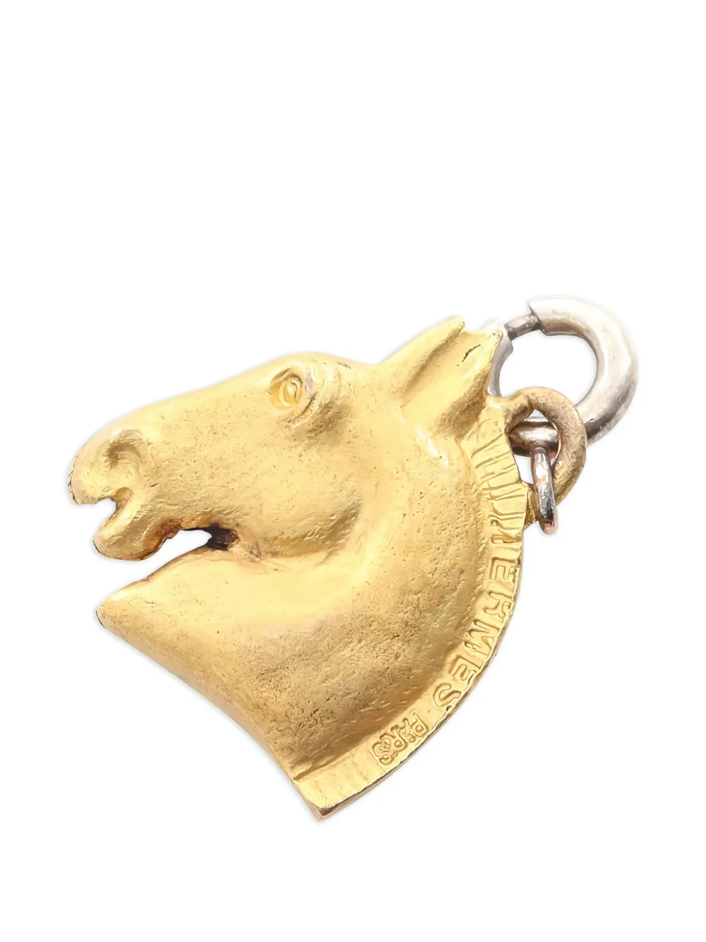 Hermès Pre-Owned 2000s cheval head pendant - Oro